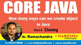How many ways can we create Object in Java Part 5 Cloning Core Java Tutorial