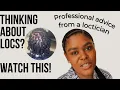 7 Things to Ask When Starting Locs Loctician s Advice