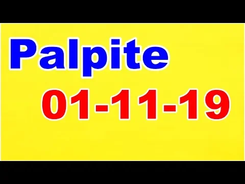 Download MP3 Palpites Jogo do Bicho 01-11-19