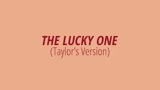 Download [LYRICS] THE LUCKY ONE (Taylor's Version) - Taylor Swift MP3