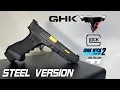 GHK Glock TTI G34 MOS Combat Master Steel Version John Wick 2 Airsoft Unboxing