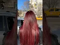 Download Lagu Hair Color Mix Ash Blonde + Cranberry Red 💓🍒#shortvideo #rambut #tiktok