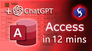 Microsoft Access - Tutorial for Beginners in 12 MINS!  [ + AI USE ]