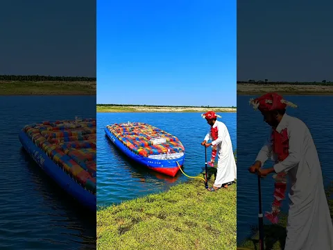 ​I Inflated A Giant Container Ship With A Hand Pump 🚢🎈