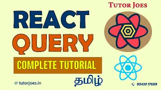 TanStack React Query Complete Tutorial Fetching Pagination Cache Infinite Scrolling in Tamil