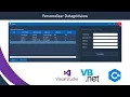 Customize DataGridView - VS C VB Change color and size of header column rows cells