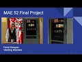 MAE52 Final Project Vending Machine
