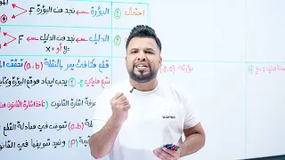 السادس العلمي الفصل الثاني المحاضرة 2 القطع المكافئ التصوير الجديد لمنهج 2026 