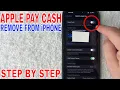 How To Remove Apple Pay Cash From iPhone