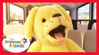 Singing on the School Bus 🚌 The Primrose Friends | Sing Along Songs