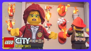 LEGO City - 安全すぎる消防士のせいで大パニック!? 🚒 | 子供アニメ | WildBrain キッズ