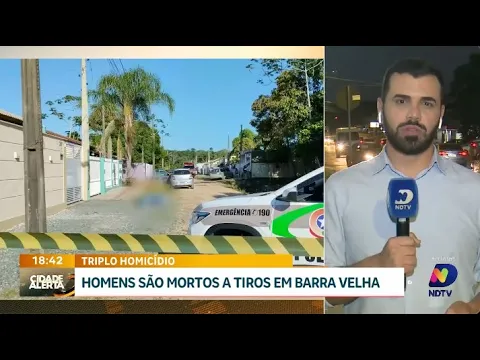 Tragédia em Barra Velha: triplo homicídio assusta moradores do bairro