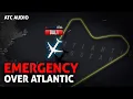 Engine Dying Over the Atlantic Delta Boeing 767 Heart-Stopping Fight at 33 000 feet Real ATC