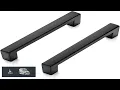 Ravinte Matte Black Cabinet Handles Solid Cabinet Pulls 3 Inch CC 30