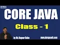 Differences Between Java and Others C C Class - 1 by Mr Nagoor Babu Sir On 19-11-2018