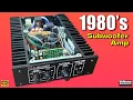 1987 Alphasonik MAS-1100 Monoblock Amplifier Review and Amp Dyno Test