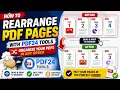 How to Rearrange PDF Pages with PDF24 Tools Organize PDF Pages