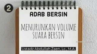 adab bersin 2 menurunkan volume suara bersin ustadz abdullah zaen lc m a 