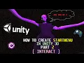 Create START MENU In UNITY 3D Part 2 Interact
