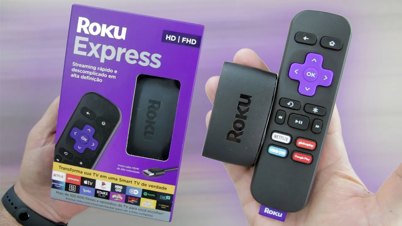Transforme sua TV em Smart com ROKU EXPRESS - Review