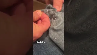 #sashiko #handsewing #stitching #handmade #sewing #design #upcycle