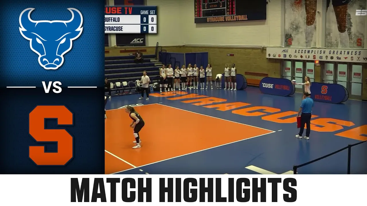 Buffalo vs. Syracuse Match Highlights | 2026 ACC Volleyball