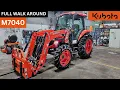 Kubota M7040 Tractor - Full Walkaround Vid