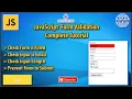 JavaScript Complete Form Validation Tutorial JS Form Validation Inputs
