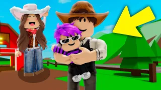 Eu FUI ADOTADO POR UMA FAMÍLIA COWBOY! (Brookhaven)