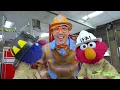 Fire Truck Song 🚒 with Elmo, Blippi, & Grover! | Sesame Street Songs
