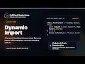 Dynamic Import Explained FullStack Masterclass JavaScript Course