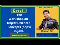 What is Object Oriented Programming Concepts in Java Best Explanation with Live Example