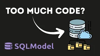 Stop Writing This Much ORM Code SQLModel FastAPI