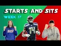 Championship Must Starts and Sits Week 17 Fantasy Football