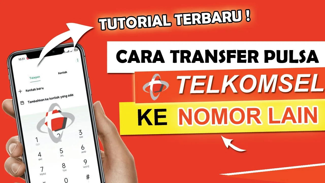 Cara transfer pulsa Telkomsel ke operator lain