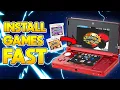 Install 3DS Games FAST with this NEW Method 3DS Custom Install Guide