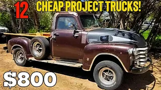 12 Cheap Project Trucks for Sale by Owner - Craigslist Deals You Can Restore