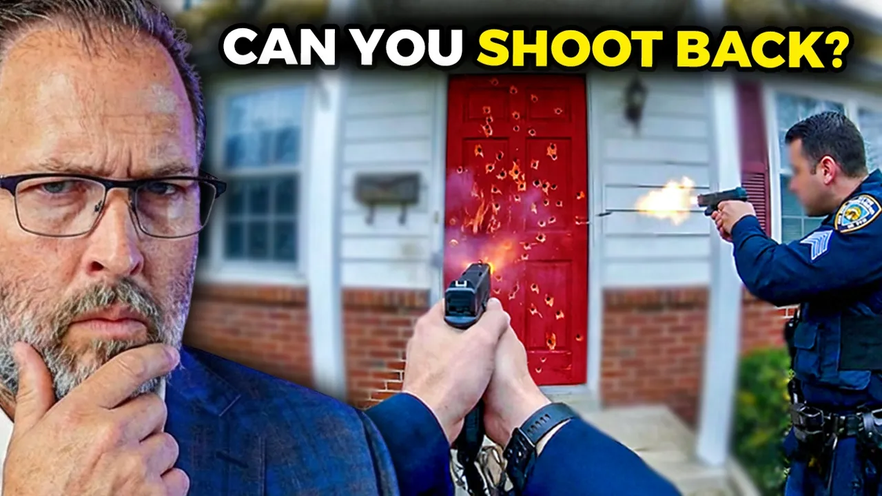If Cops Are Shooting at You, Can You LEGALLY Shoot Back?