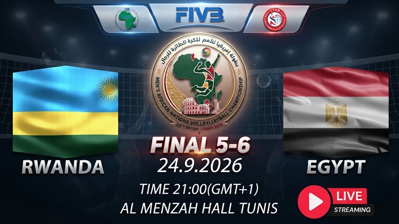 DAY 10 / FINAL 5-6  / RWANDA  (RWA) VS  EGYPT (EGY) 2026-09-24 21:11