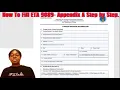 How To Fill Appendix A Form ETA 9089 Final Determination Main 9089