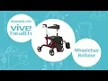 How To Assemble A Rollator Wheelchair 2 in 1