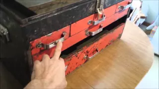 1950 s Remline tool box c 7629