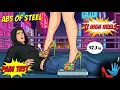 Download Lagu 11 High Heels on My Abs – Extreme Pain Test! 👠💪