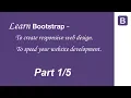 Learn Bootstrap Step by step Tutorial - Part