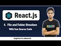 ReactJS Folder Structure Explained in Hindi Beginner React Tutorial