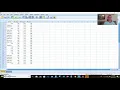 SPSS Creating a dataset
