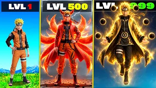 Level 1 NARUTO to Level 1,000,000,000 in GTA 5