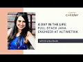 A Day In The Life Full-Stack Java Engineer at Altimetrik with Krutika Sheth