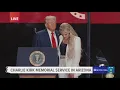 Download Lagu Donald Trump remembers Charlie Kirk in emotional memorial service