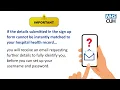 How to sign up to MyChart CUH